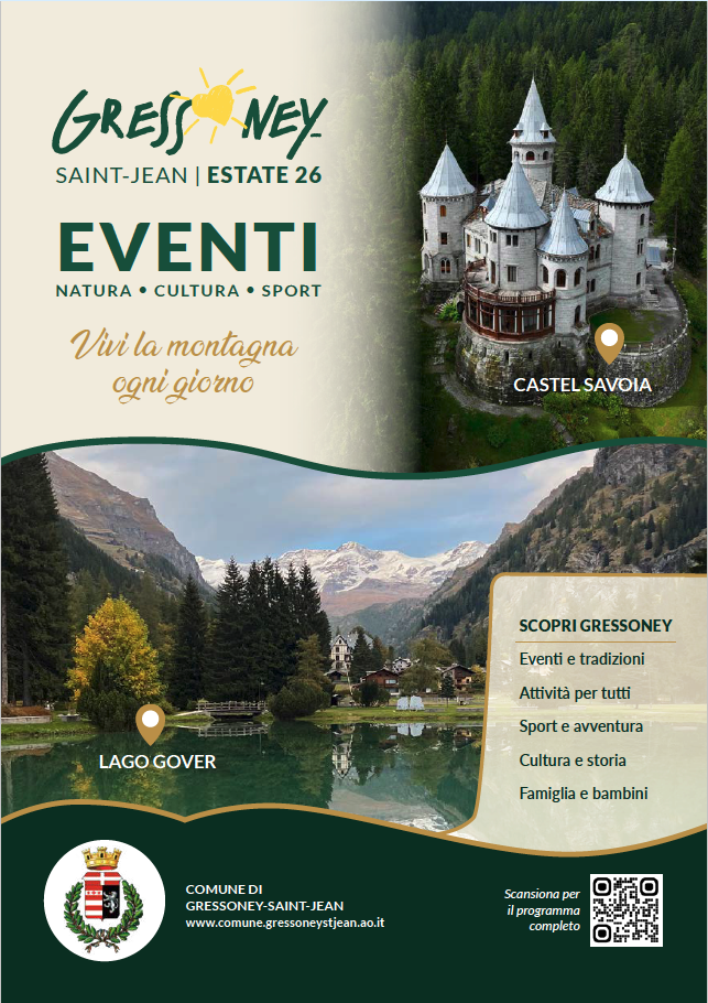 Opuscolo Eventi Gressoney-Saint-Jean 2026